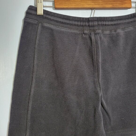Caribbean Joe Let Go Small Black Pull On Drawstring Heavy Sweatpants - Picture 8 of 10